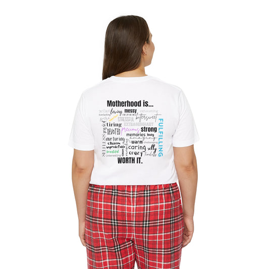 "Motherhood is..." Short Sleeve Pajama Set