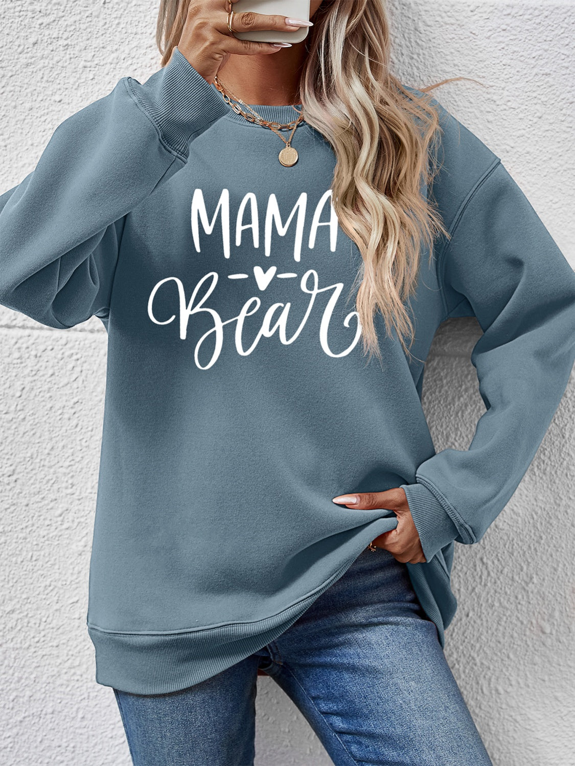 "Mama Bear" Long Sleeve Sweatshirt