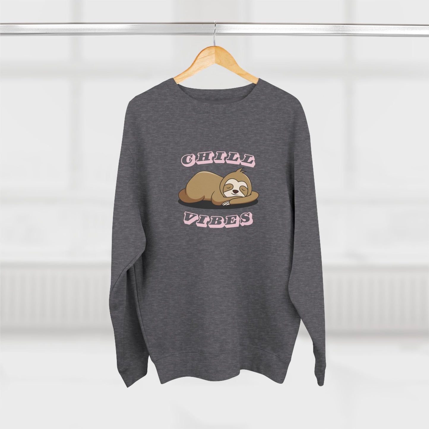 Chill Vibes Sloth Sweatshirt