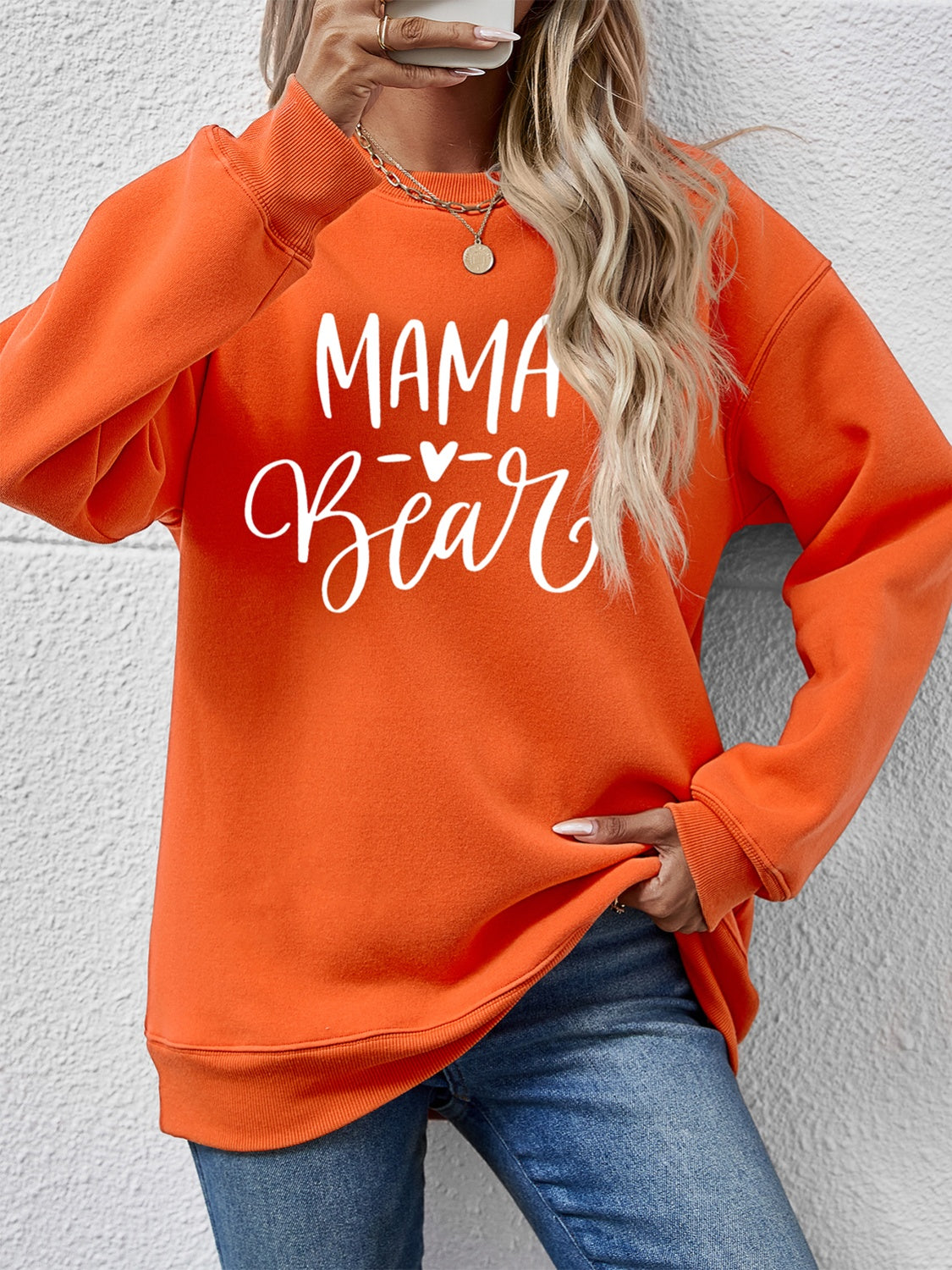 "Mama Bear" Long Sleeve Sweatshirt