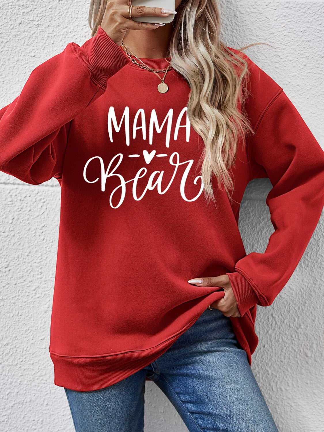 "Mama Bear" Long Sleeve Sweatshirt