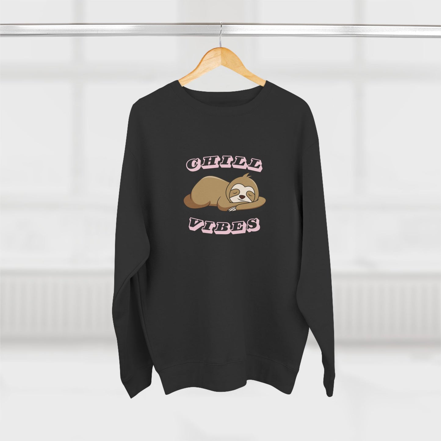 Chill Vibes Sloth Sweatshirt