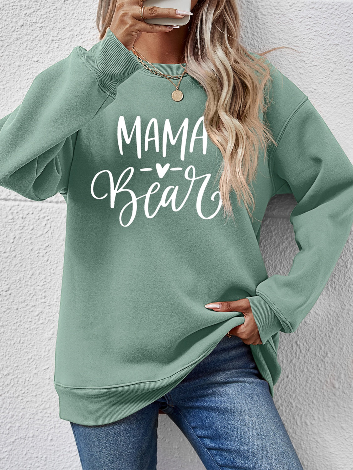 "Mama Bear" Long Sleeve Sweatshirt