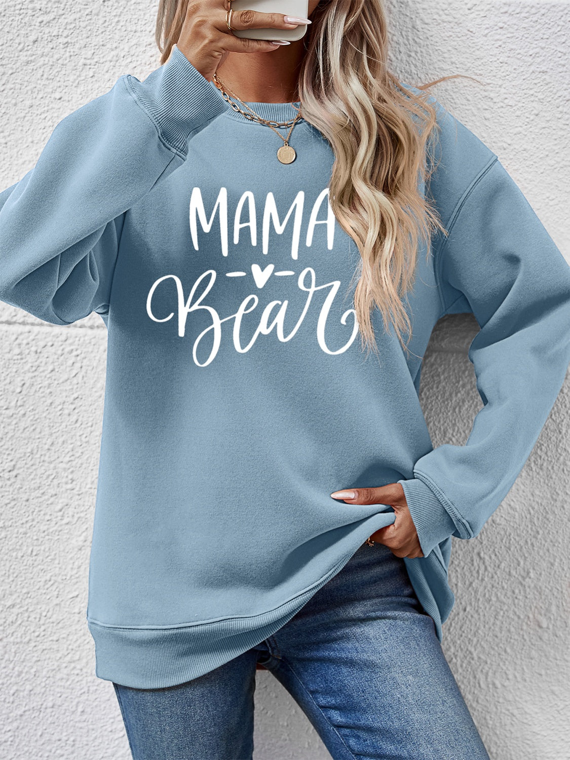 "Mama Bear" Long Sleeve Sweatshirt